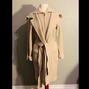 Oscar De La Renta Coat with Detachable Shirt